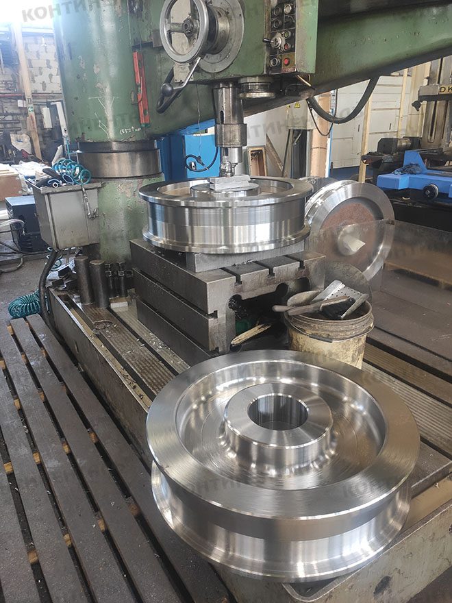 изготовление кранового колеса